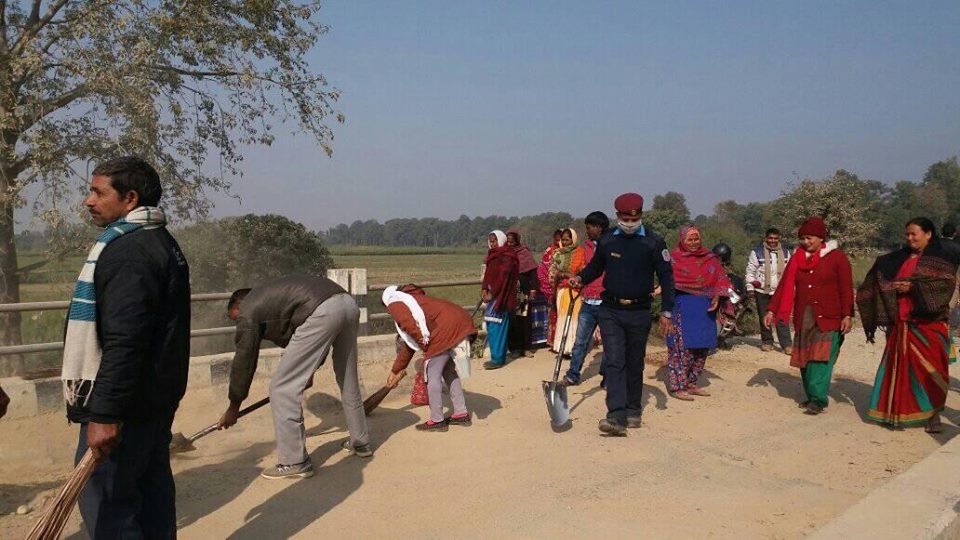 डुडुवामा सरसफाई अभियानको थालनी