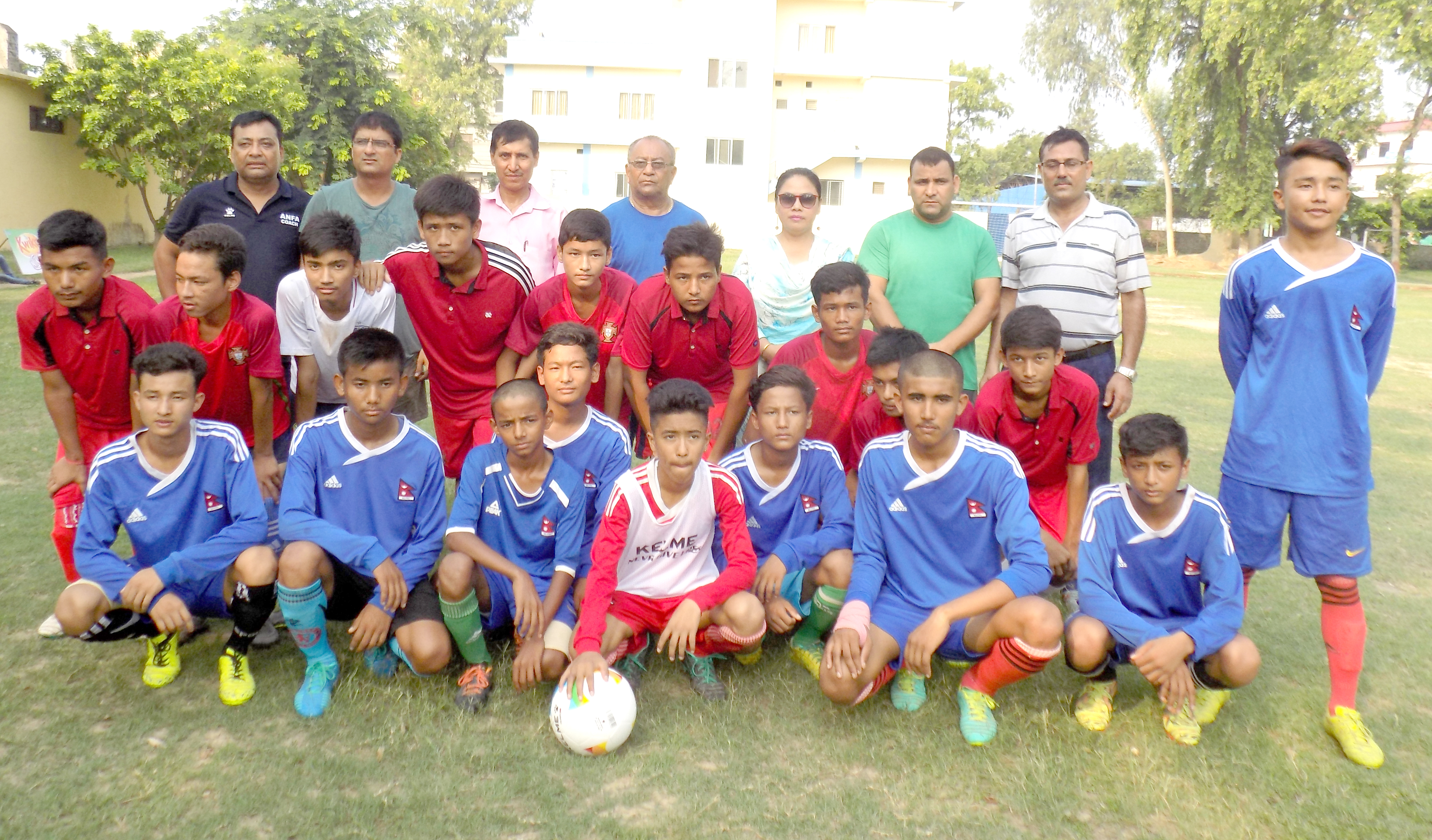 क्वीक्स कप अन्तर विद्यालय छात्र फुटबल शुरु