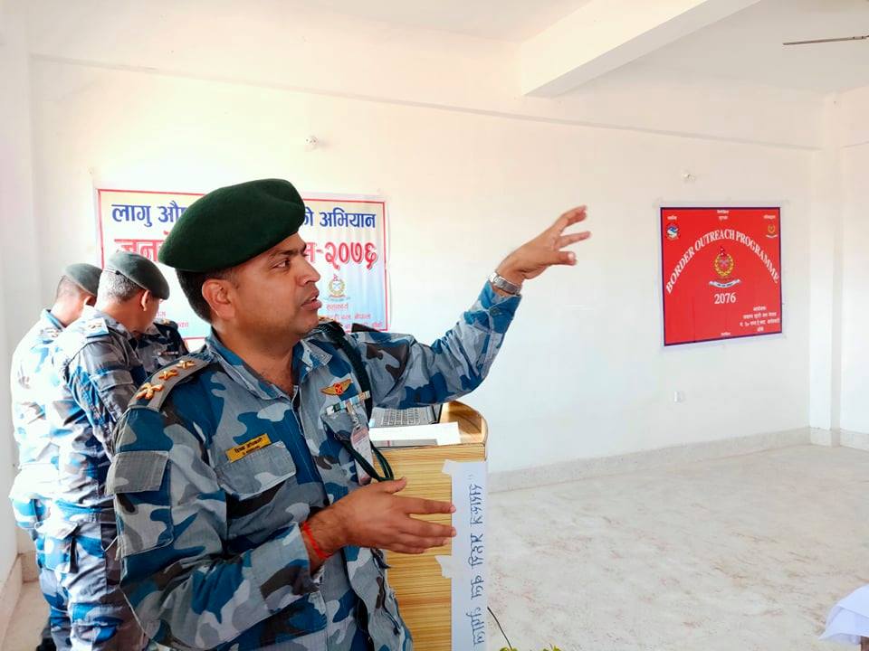 नरैनापुरमा सीमा सुरक्षा तथा लागू औषधबिरुद्ध सचेतना