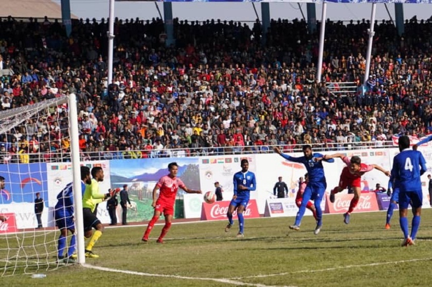 माल्दिभ्सलाई हराउँदै नेपाल फाइनल नजिक