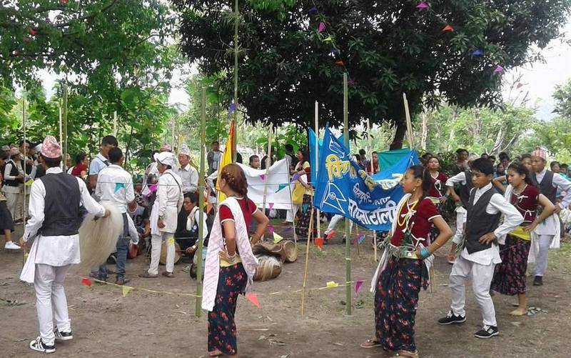 किराँत समुदायद्वारा उँभौली मनाईंदै