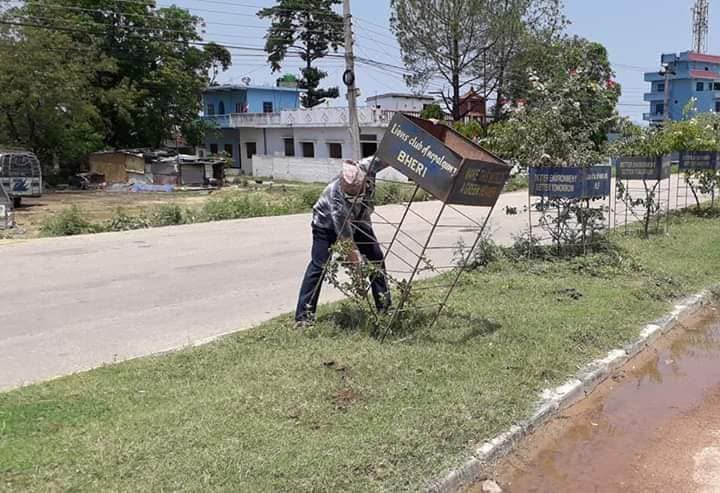 फूलका विरुवा नचोर्न नेपालगञ्जका मेयर राणाको आग्रह