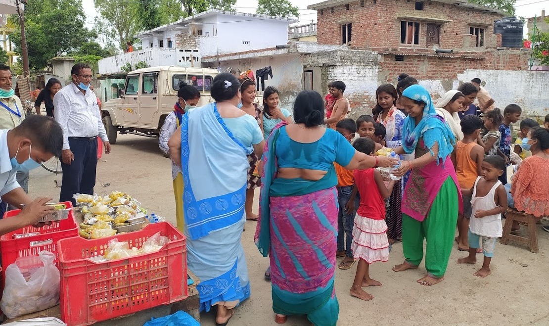 माइती नेपालको खाना अभियान नेपालगञ्ज वडान.२ मा