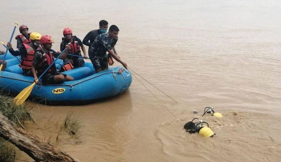 पूर्वतयारीका लागि नदिमा कृतिम अभ्यास