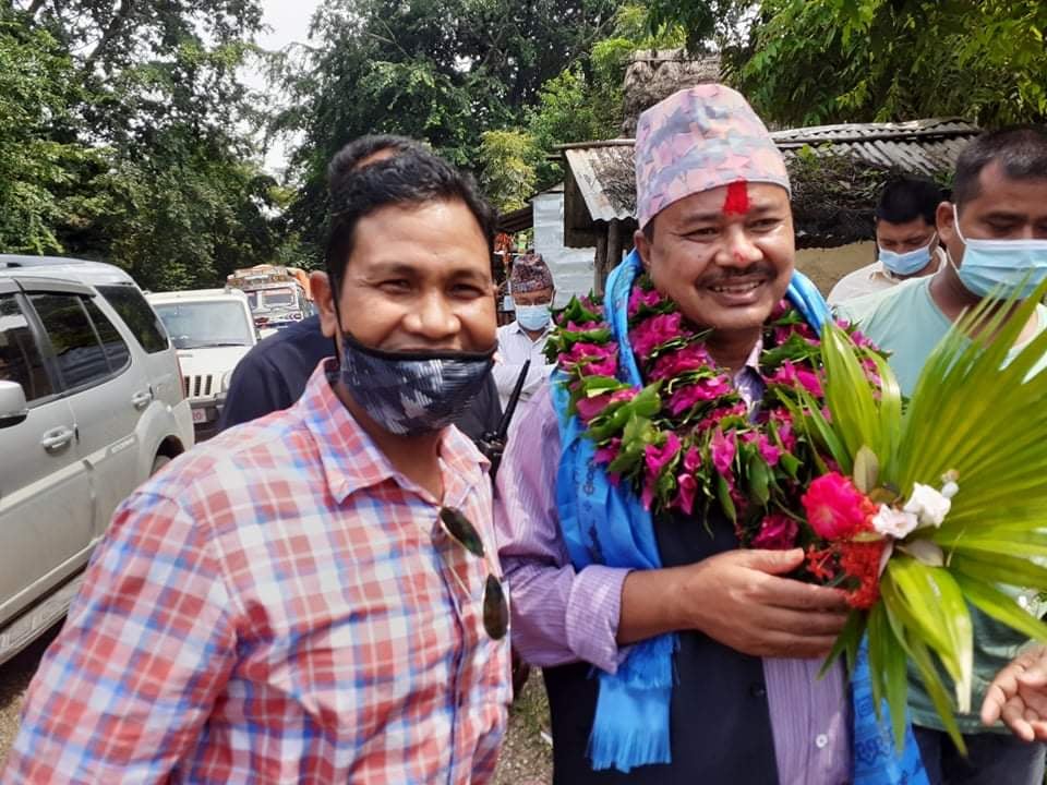 राप्ती गाउँपालिका नथप्ने मन्त्री चौधरीको दाबी