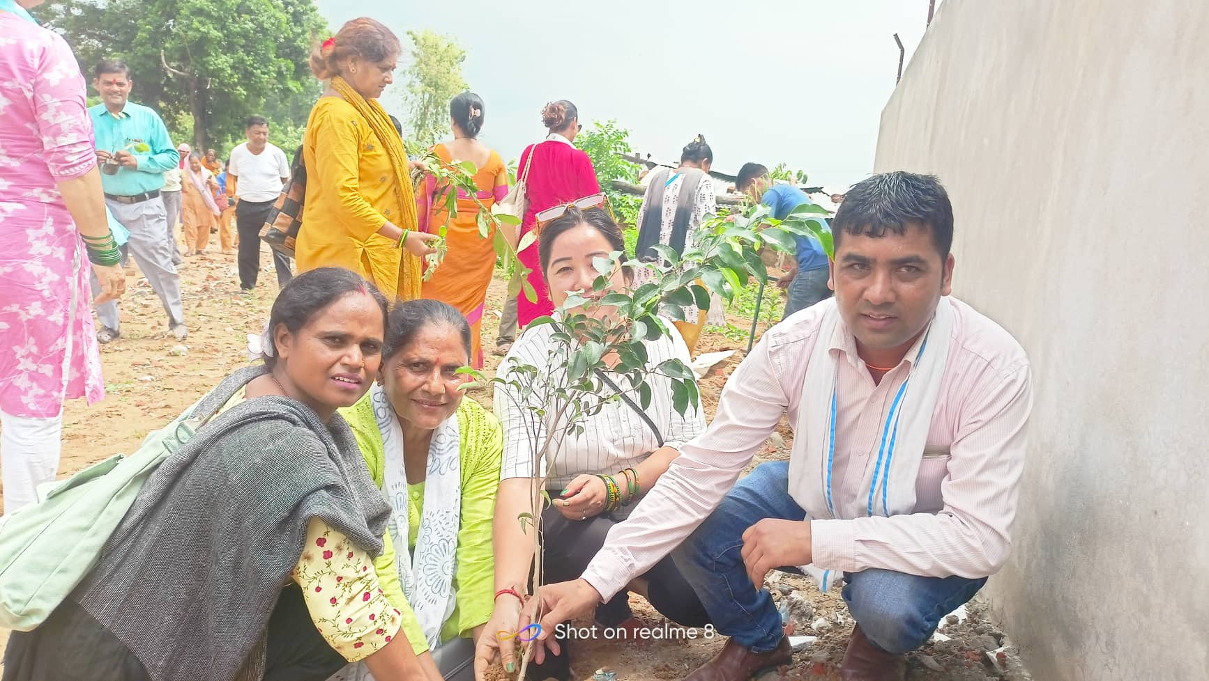 ४१औं विपी स्मृति दिवसका अवसरमा डुडुवामा बृक्षारोपण