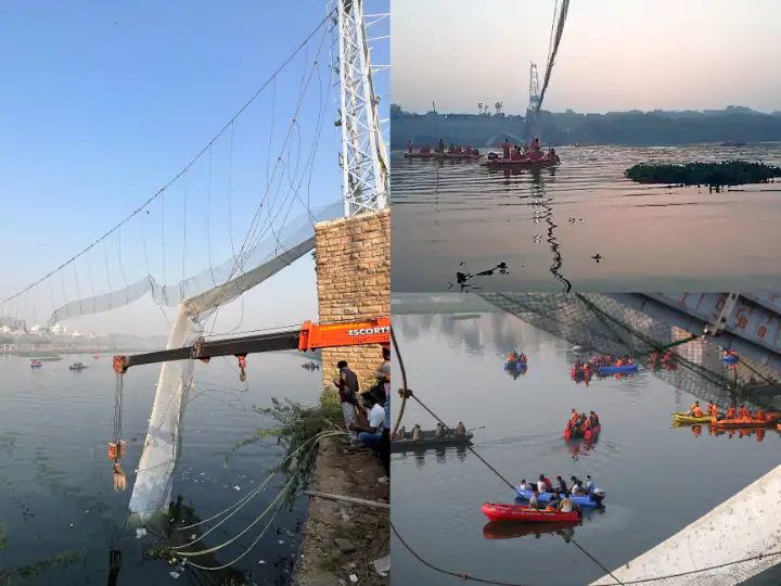 भारतको गुजरातमा पुल भाँचिदा मर्नेको संख्या १४१ पुग्यो