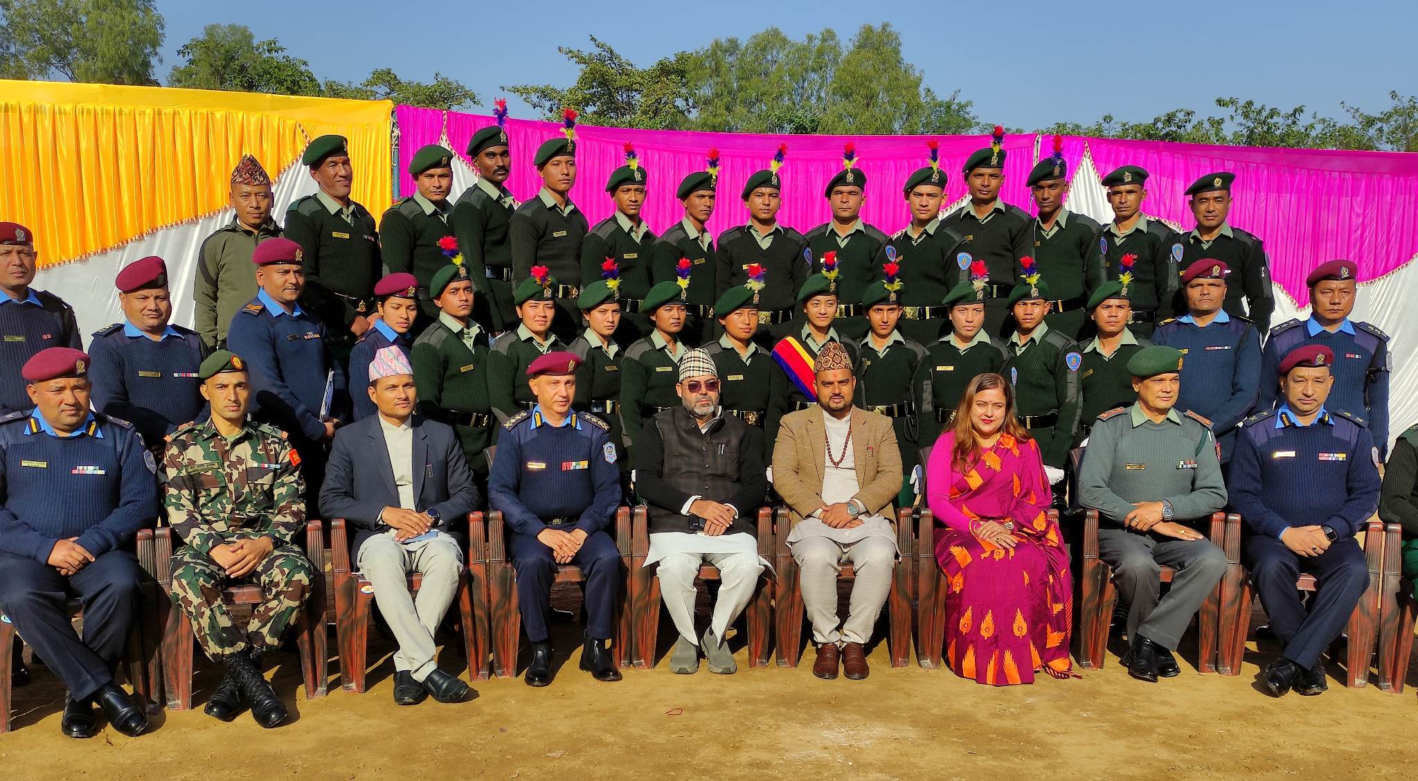 नगर प्रहरी जवान आधारभूत तालिम पहिलो समूहको दिक्षान्त