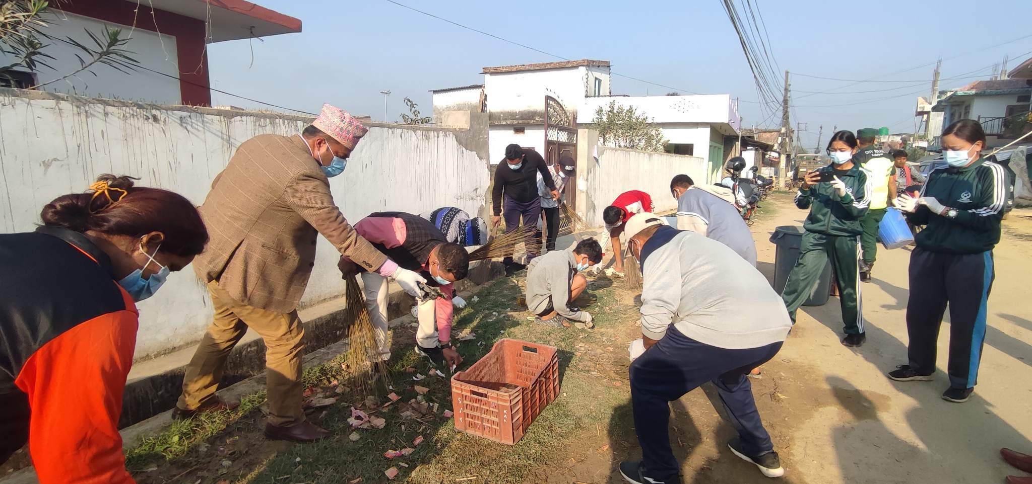 कोहलपुर नगरपालिका–१४ मा बृहद् सरसफाई