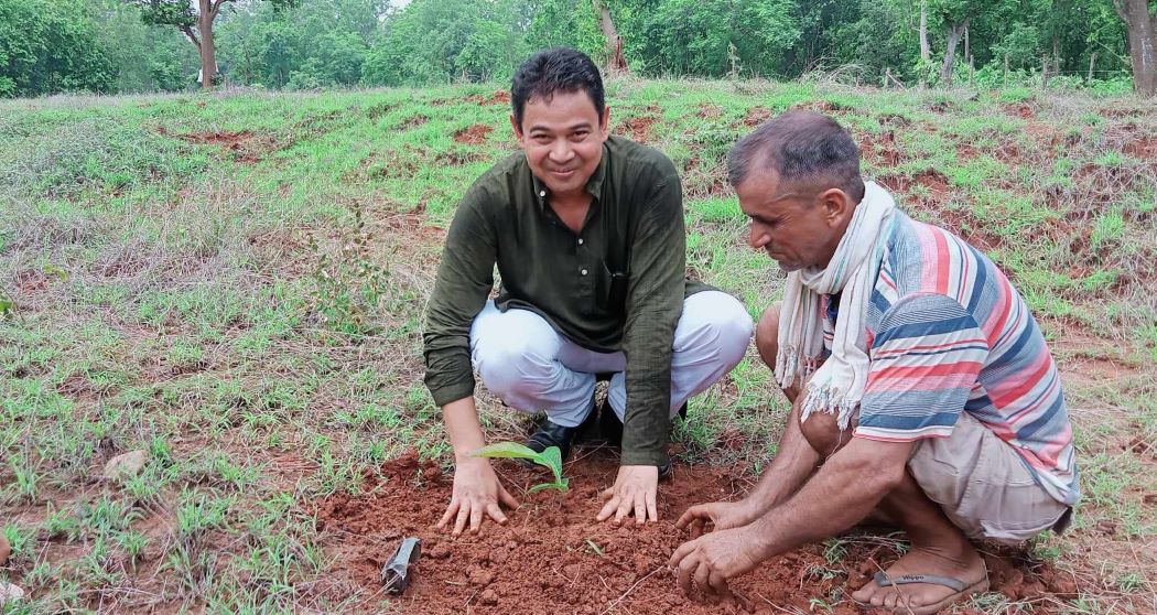 बाँकेमा एक सय ११ हेक्टर जमिनमा वृक्षारोपण