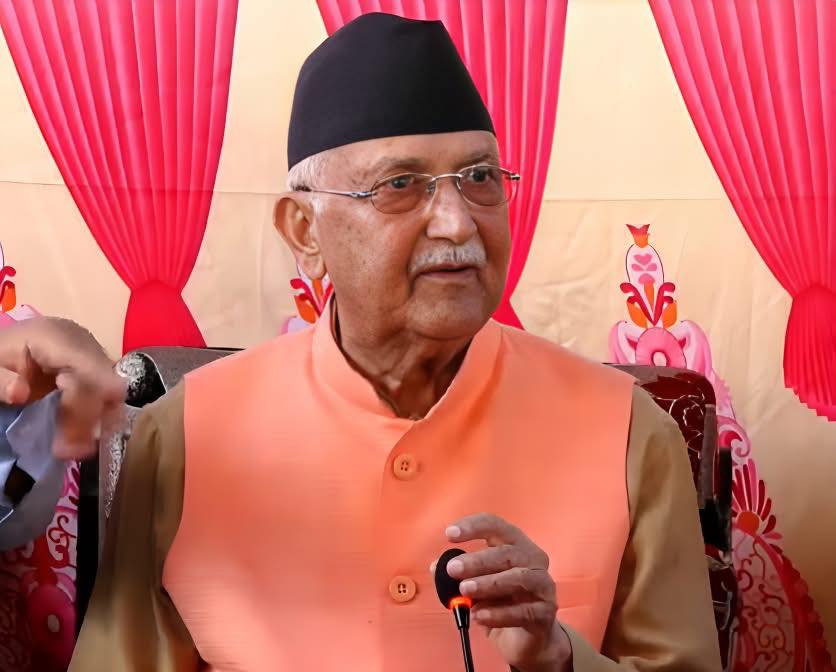 बर्तमान सरकारलाई देश जिम्मा लगाएर हामी विदेश भाग्दैनौ : एमाले अध्यक्ष ओली