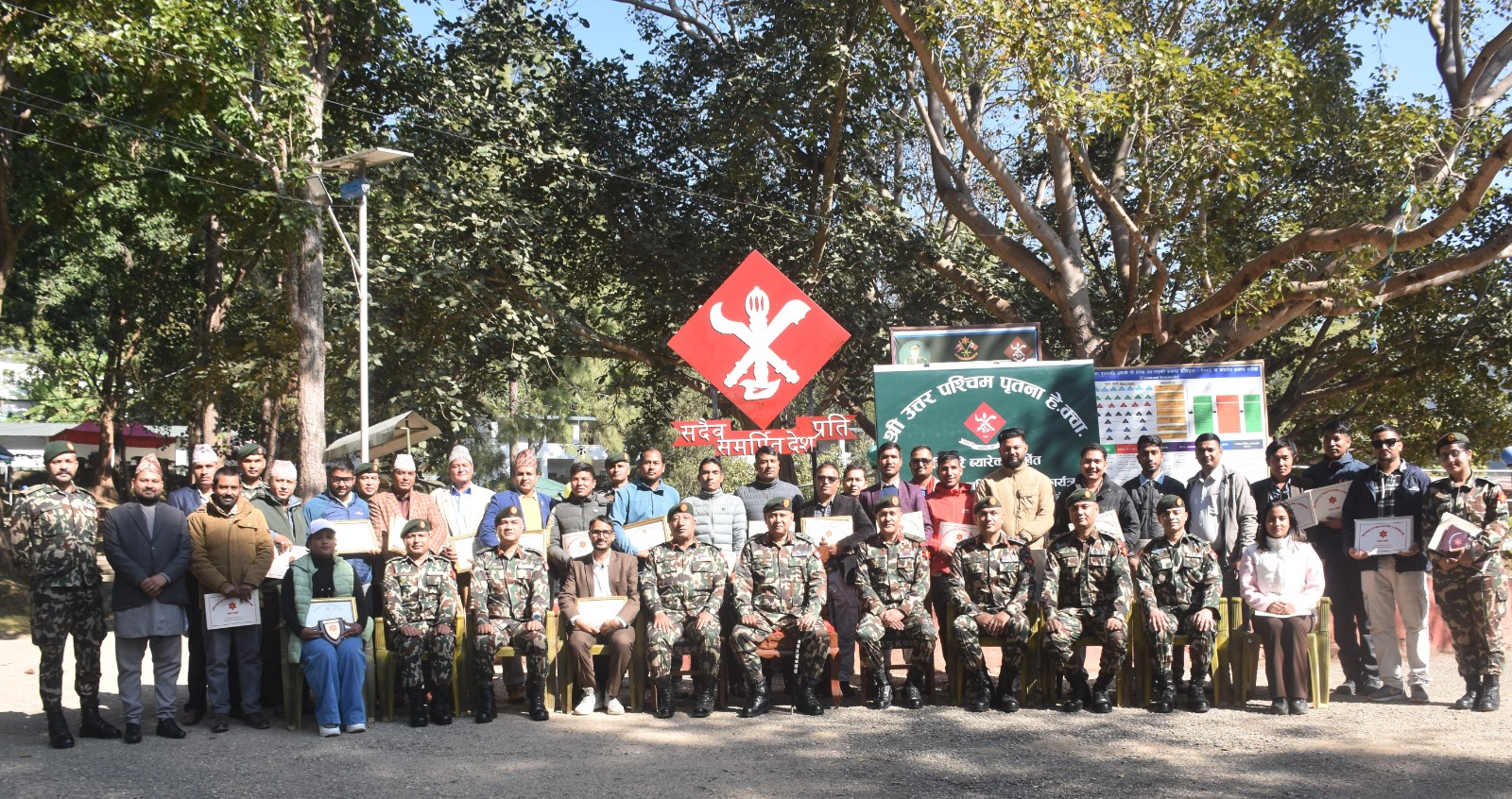 चारदिने रक्षा संंवाददाता अभिमुखिकरण सम्पन्न