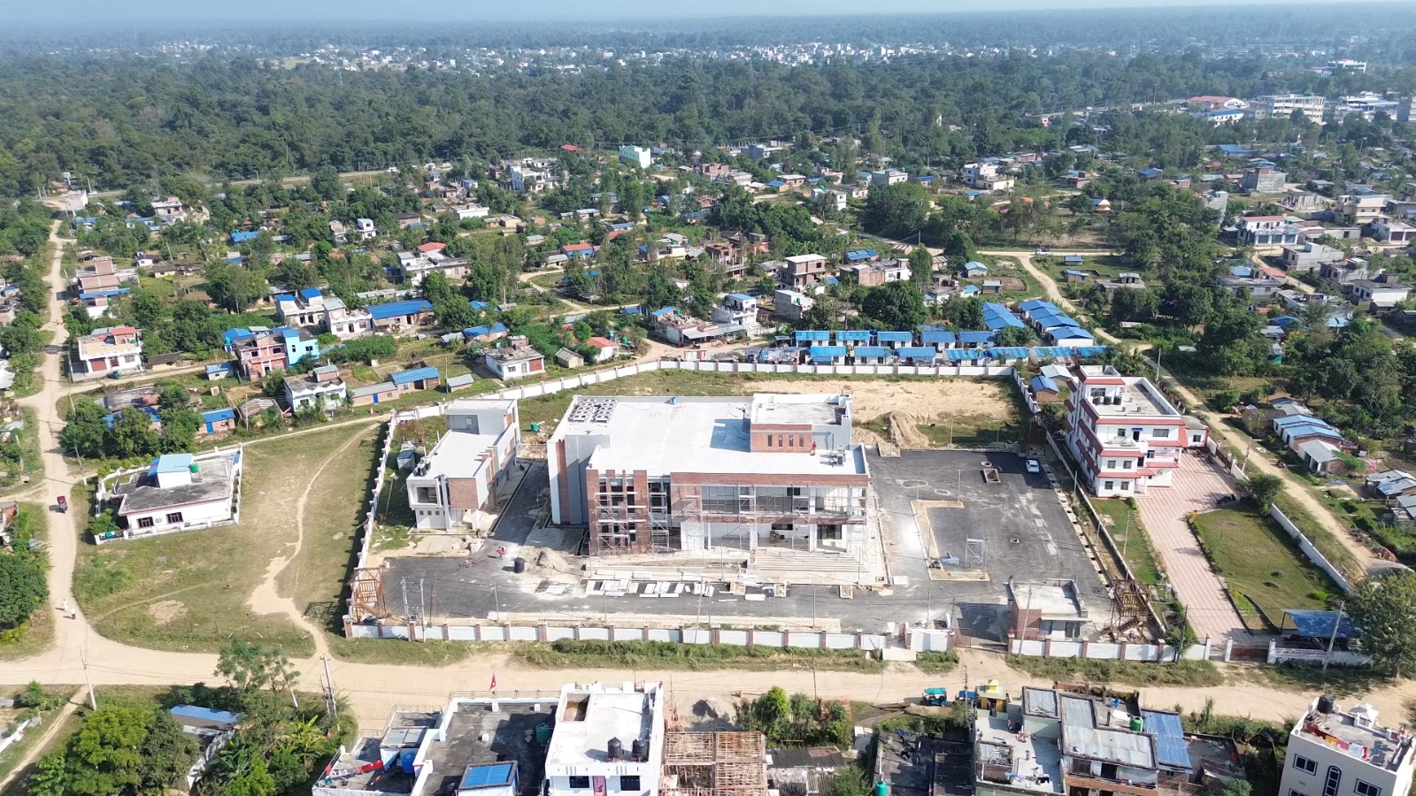 बाँकेको कोहलपुरमा एकीकृत डाटा सेन्टर निर्माणकाे अन्तिम चरणमा