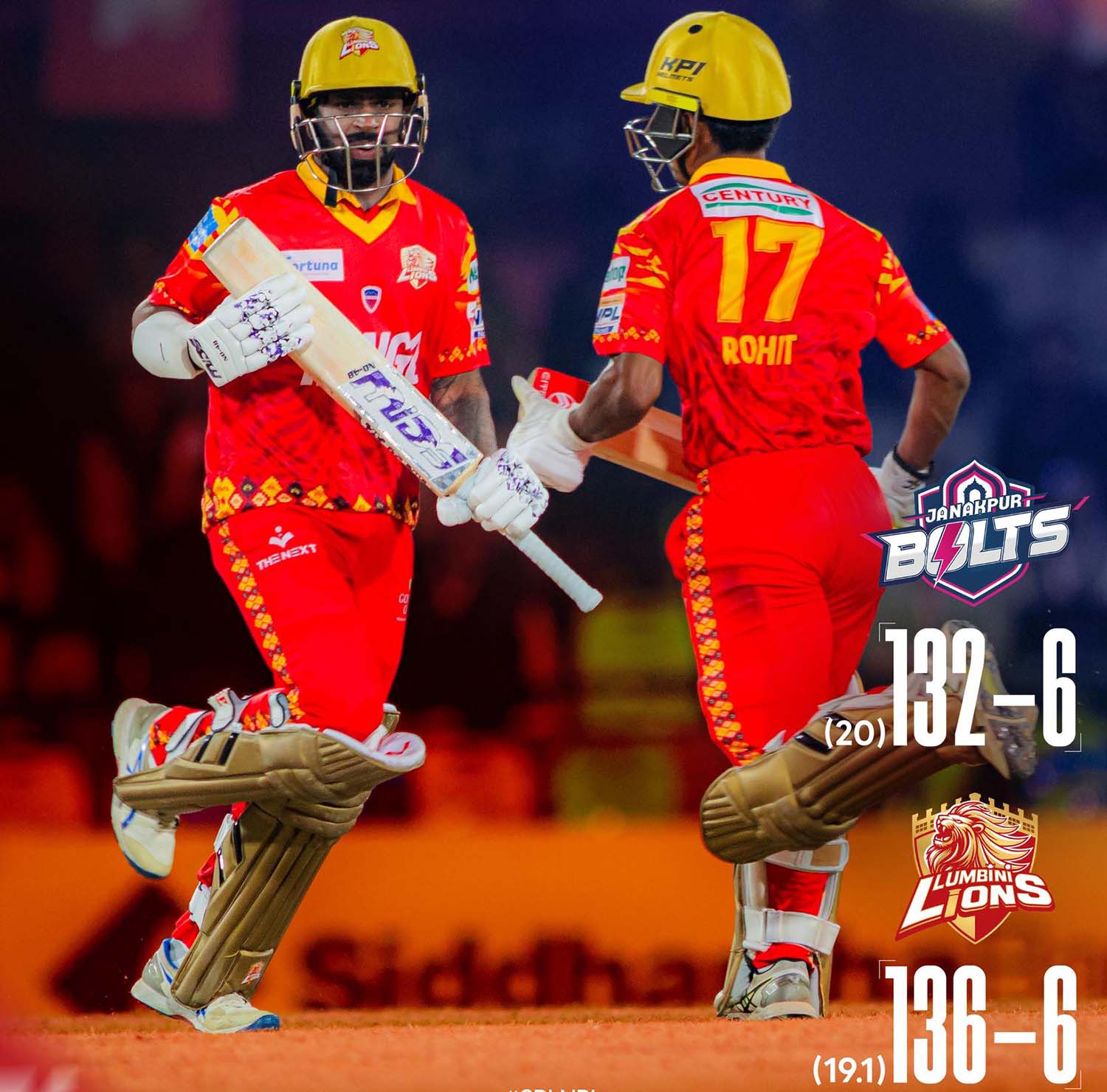 एनपिएल प्लेअफ समीकरण पूरा : लुम्बिनी विजयी भएसँगै जनकपुर, चितवन र पोखरा बाहिरिए