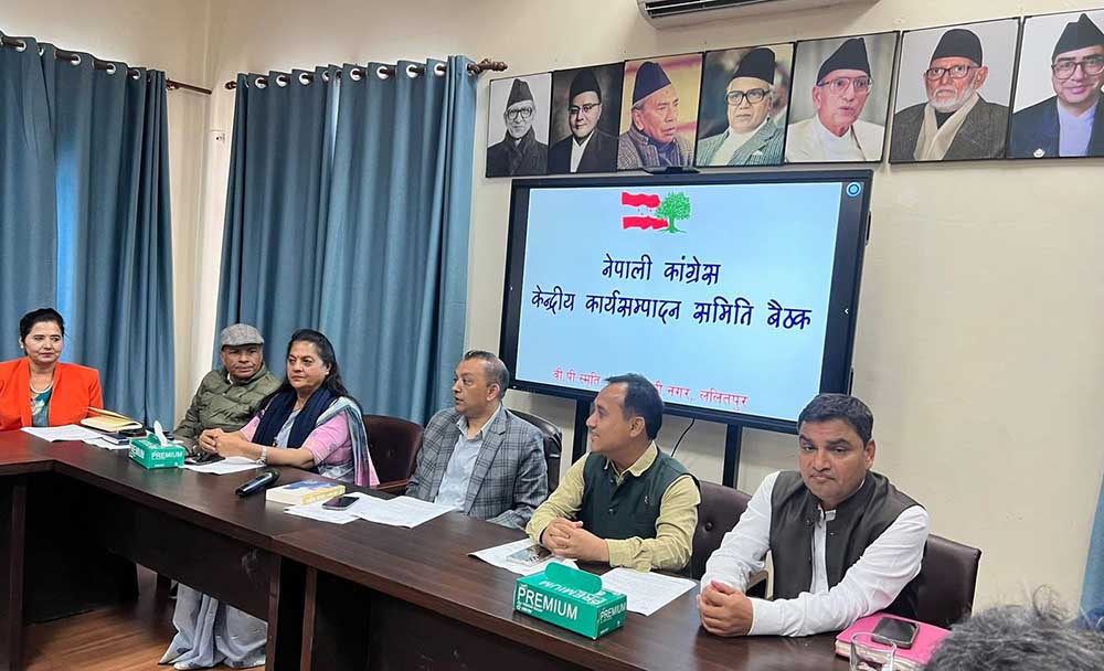 कांग्रेसले टुङ्ग्यायो २० जना समानुपातिक सांसद